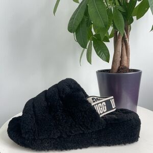 UGG | Shoes | Ugg Dakota Shearling Braid Slippers In Chestnut Sz 6